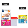 Kitty Yums Ocean Fish Kitten Dry Food, Me O Creamy Chicken Liver Cats Treats Combo Exclusive Combo Exclusive Combo 1kg (Free Container)+300g