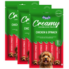 Drools Chicken & Spinach Creamy Dog Treats Dog Treats + Others Drools 3x75g