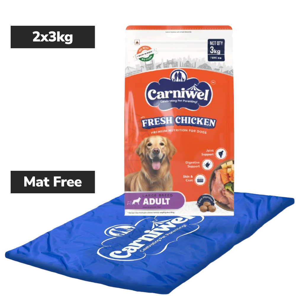 Carniwel Fresh Chicken Kibble Large Breed Adult Dog Dry Food