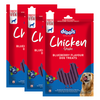 Drools Blueberry Flavour Chicken Sticks Treat for Dogs Dog Treats + Others Drools 3x100g