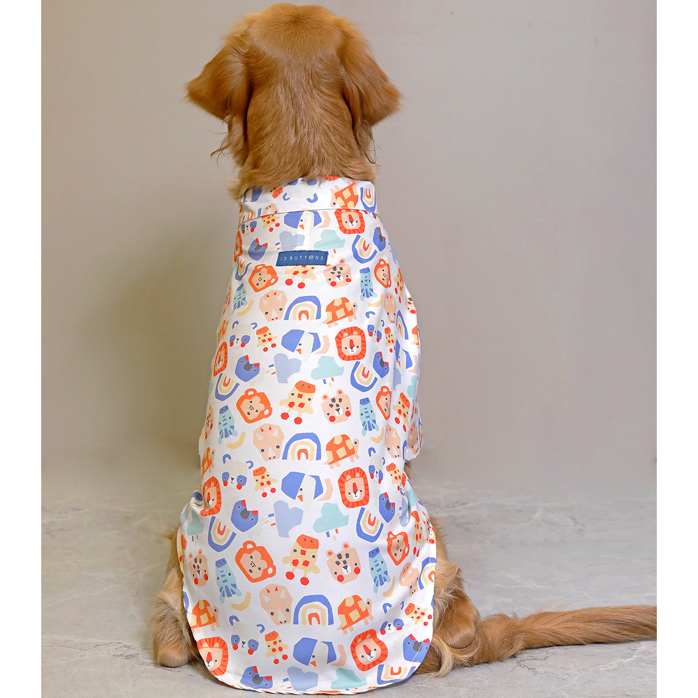 15buttons Animal Kingdom Shirt for Dogs Dogs-Clothing & Accessories 15buttons Dropship XS