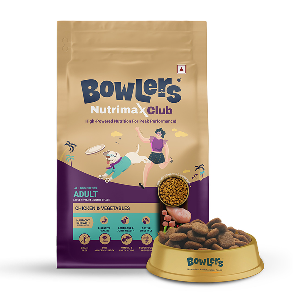 Bowlers Nutrimax Club Adult Dog Dry Food Dogs- Dry Food Bowlers 10kg