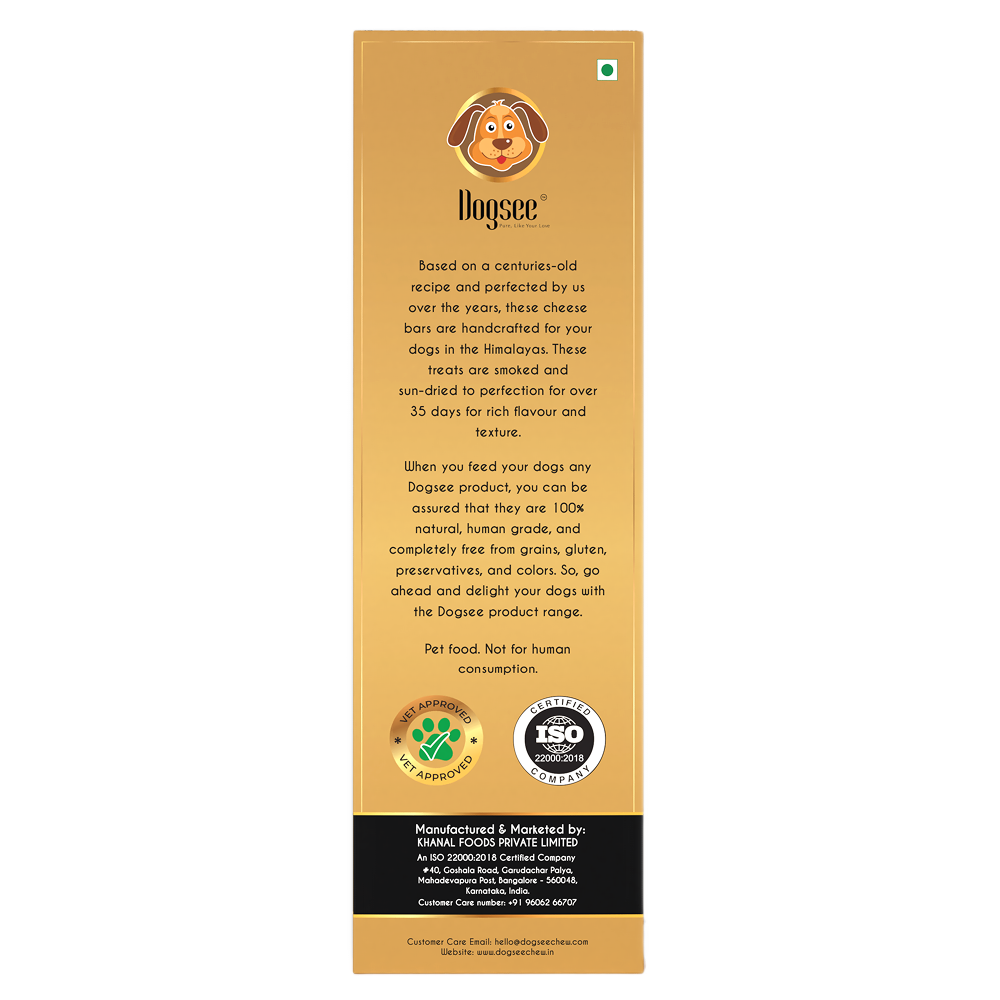 Dogsee Chew 100% Natural Yak Milk Bars Medium Breed Dog Treats Dog Treats + Others Dogsee Chew