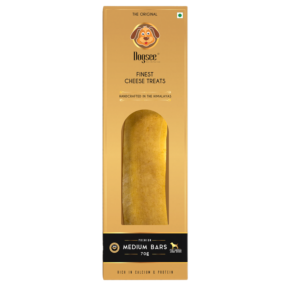 Dogsee Chew 100% Natural Yak Milk Bars Medium Breed Dog Treats Rewards Dog Treats + Others Dogsee Chew 70g