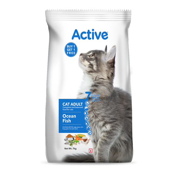Active Ocean Fish Adult Cat Dry Food
