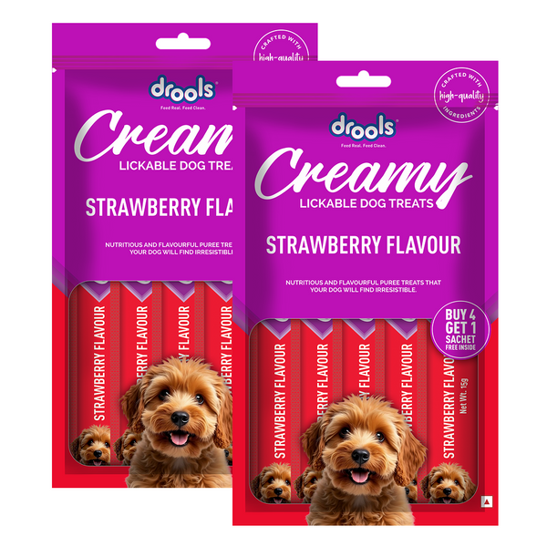 Drools Strawberry Creamy Dog Treats