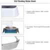 Pet Vogue Slow Feeder No Spill Drinking Water Bowl for Dogs and Cats Both-Bowls & Feeders Pet Vogue