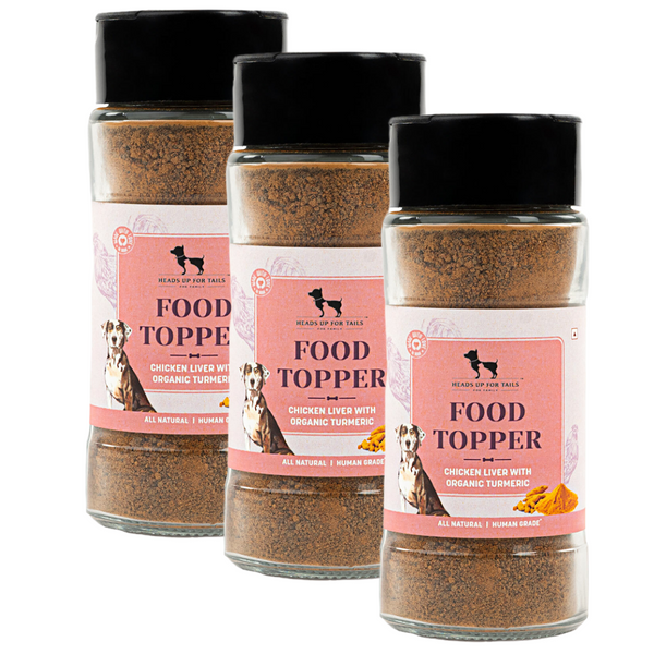 HUFT Chicken Liver with Organic Turmeric Food Topper for Dogs