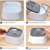 Pet Vogue Slow Feeder No Spill Drinking Water Bowl for Dogs and Cats Both-Bowls & Feeders Pet Vogue