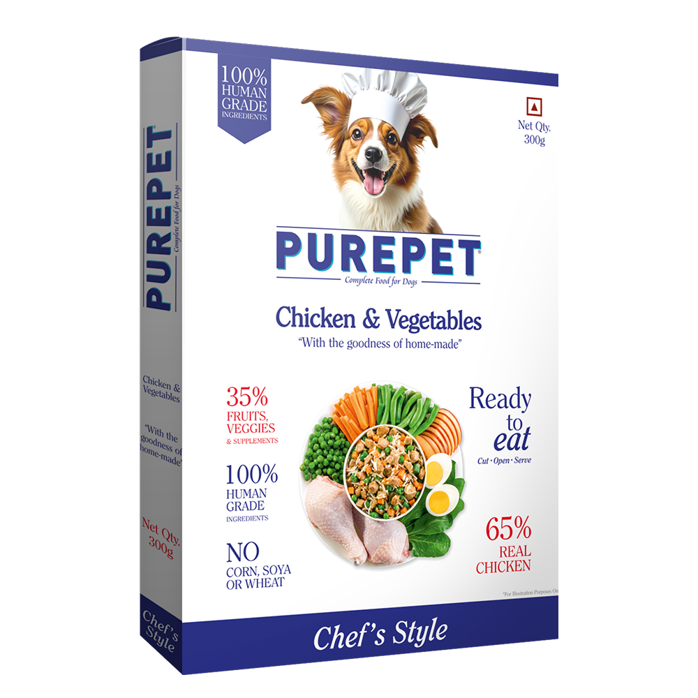 Purepet Chicken and Vegetable Biryani Fresh Food For Dogs Dogs-Wet Food Purepet 300g