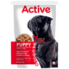 Active Chicken & Chicken Liver Chunks in Gravy Puppy Dog Wet Food Dogs-Wet Food Active