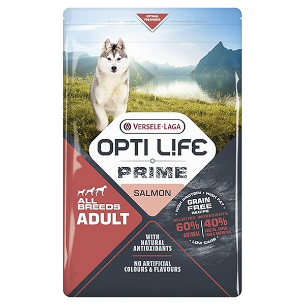 Versele Laga Opti Life Prime Salmon Adult Dog Dry Food