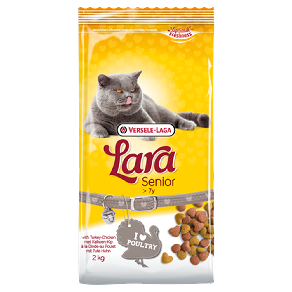 Versele Laga Lara Turkey Chicken Senior Adult Cat Dry Food Cats- Dry food Versele Laga 2kg