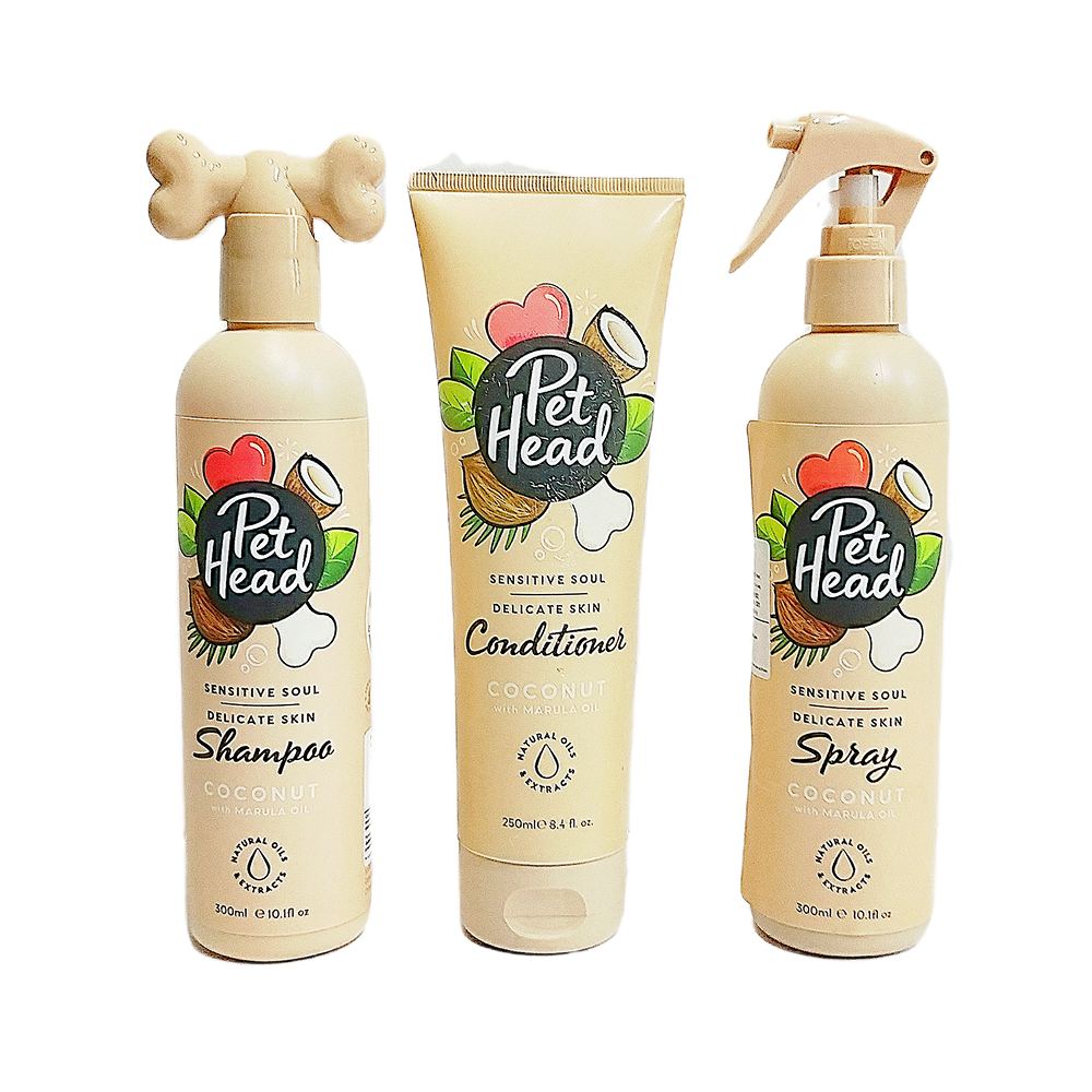 Pet Head Coconut Sensitive Soul Conditioner for Dogs Dogs-Grooming Supplies NutraPet Dropship