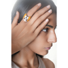Jenni & Janki Beagle Face Miyuki Delica Beaded Ring Pet Parent-Jewellery & Accessories Jenni and Janki Dropship