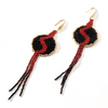 Jenni & Janki Handcrafted Miyuki Beaded Snake Earrings Pet Parent-Jewellery & Accessories Jenni and Janki Dropship 5.3g