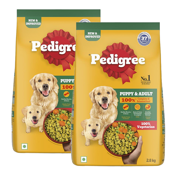 Pedigree 100% Vegetarian Puppy and Adult Veg Dog Dry Food