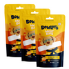Bowlers Peanut Butter Flavour Meat Bars Dog Treats Dog Treats + Others Bowlers 3x80g
