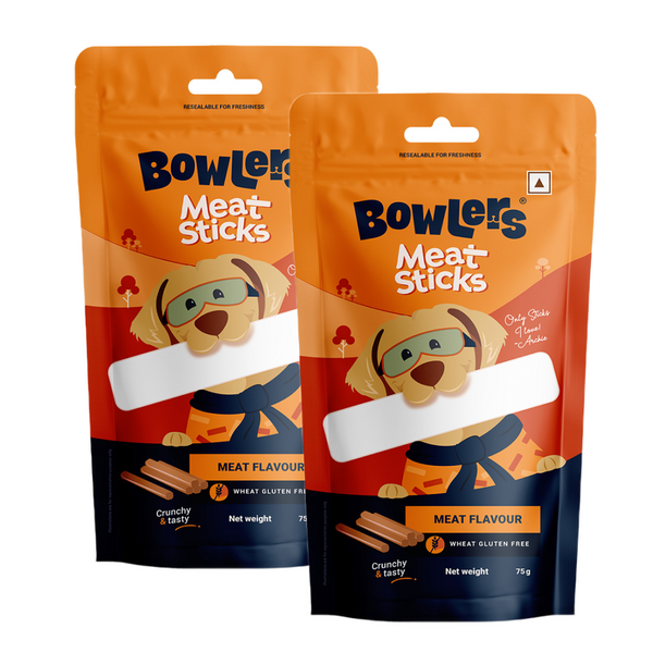 Bowlers Meat Sticks Dog Treats