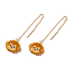 Jenni & Janki Handcrafted Miyuki Monkey Earrings Pet Parent-Jewellery & Accessories Jenni and Janki Dropship 1.6g