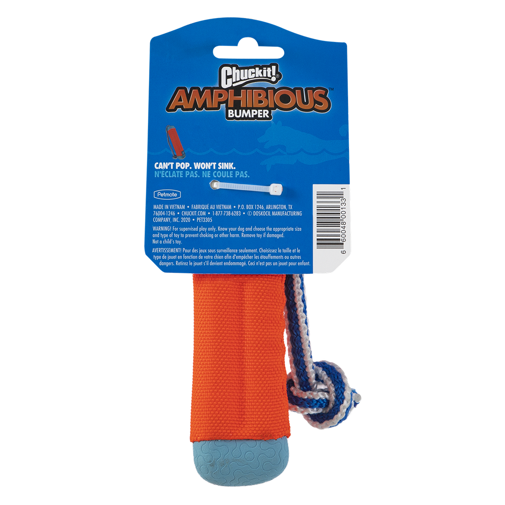 Chuckit! Amphibious Bumper Toy for Dogs (Orange) Dogs-Toys Chuckit!