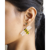 Jenni & Janki Handcrafted Miyuki Sun Bee Earrings Pet Parent-Jewellery & Accessories Jenni and Janki Dropship