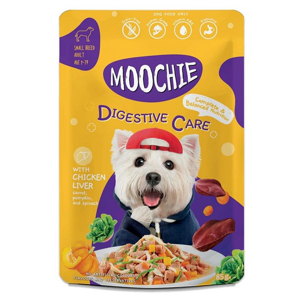 Moochie Digestive Care Casserole with Chicken Liver Gravy Adult Dog Wet Food