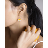 Jenni & Janki Handcrafted Miyuki Fox Earrings Pet Parent-Jewellery & Accessories Jenni and Janki Dropship