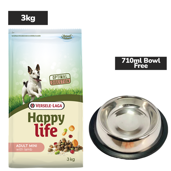 Versele Laga Happy Life Lamb Mini Adult Dog Dry Food