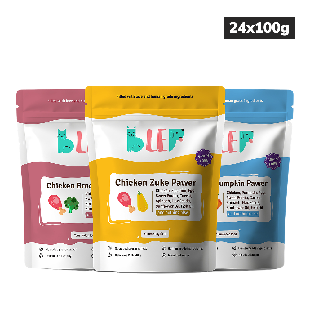 BLEP Trial Box Dog Wet Food Dogs-Wet Food BLEP 24x100g