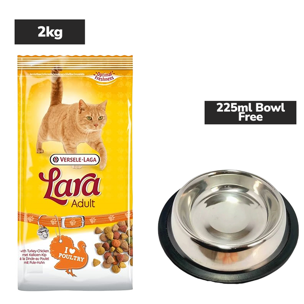 Versele Laga Lara Turkey & Chicken Adult Cat Dry Food