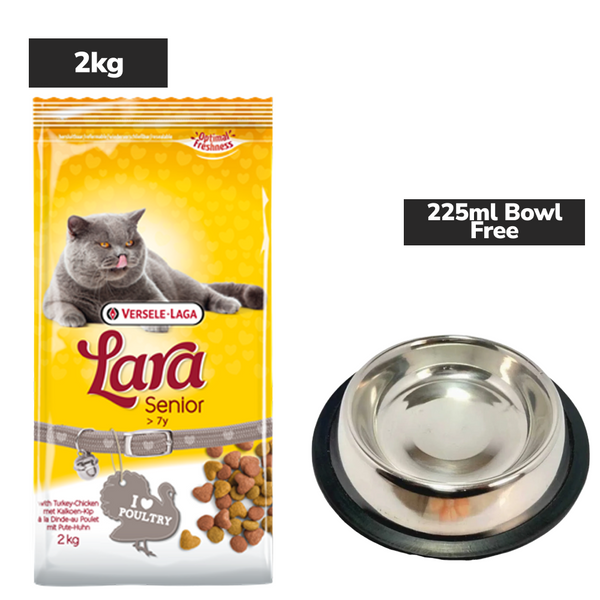 Versele Laga Lara Turkey Chicken Senior Adult Cat Dry Food