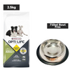 Versele Laga Opti Life Chicken & Rice Medium Adult Dry Dog Food Dogs- Dry Food Versele Laga 2.5kg+710mL Bowl Free