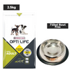 Versele Laga Opti Life Chicken & Rice Mini Adult Dry Dog Food Dogs- Dry Food Versele Laga 2.5kg+710mL Bowl Free