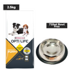 Versele Laga Opti Life Chicken & Rice Medium Dry Puppy Food Dogs- Dry Food Versele Laga 2.5kg+710mL Bowl Free