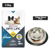 Versele Laga Opti Life Chicken & Rice Senior Mini Dog Dry Food Dogs- Dry Food Versele Laga 2.5kg+710mL Bowl Free