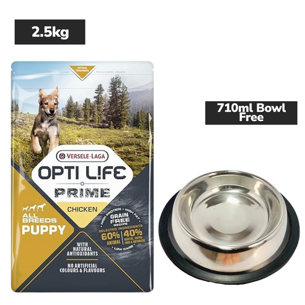Versele Laga Opti Life Prime Chicken Puppy Dog Dry Food