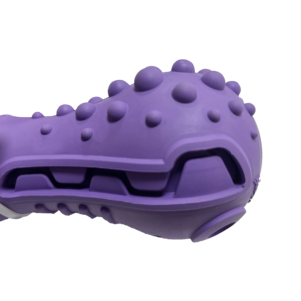 GiGwi Dumbbell Hippo Heads Toy for Dogs (Purple) Dogs-Toys GiGwi