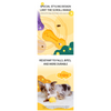 GiGwi Dumbbell Lion Heads Toy for Dogs (Yellow) Dogs-Toys GiGwi