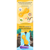 GiGwi Dumbbell Lion Heads Toy for Dogs (Yellow) Dogs-Toys GiGwi