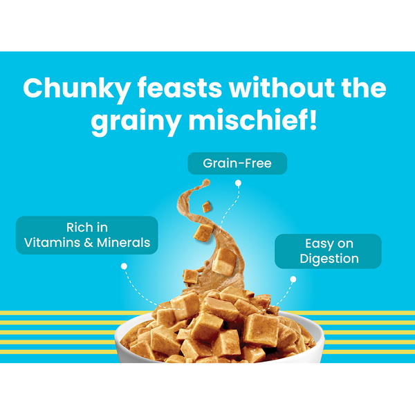 Bark Out Loud Chicken & Tuna Chunks Gravy Adult Dog Wet Food