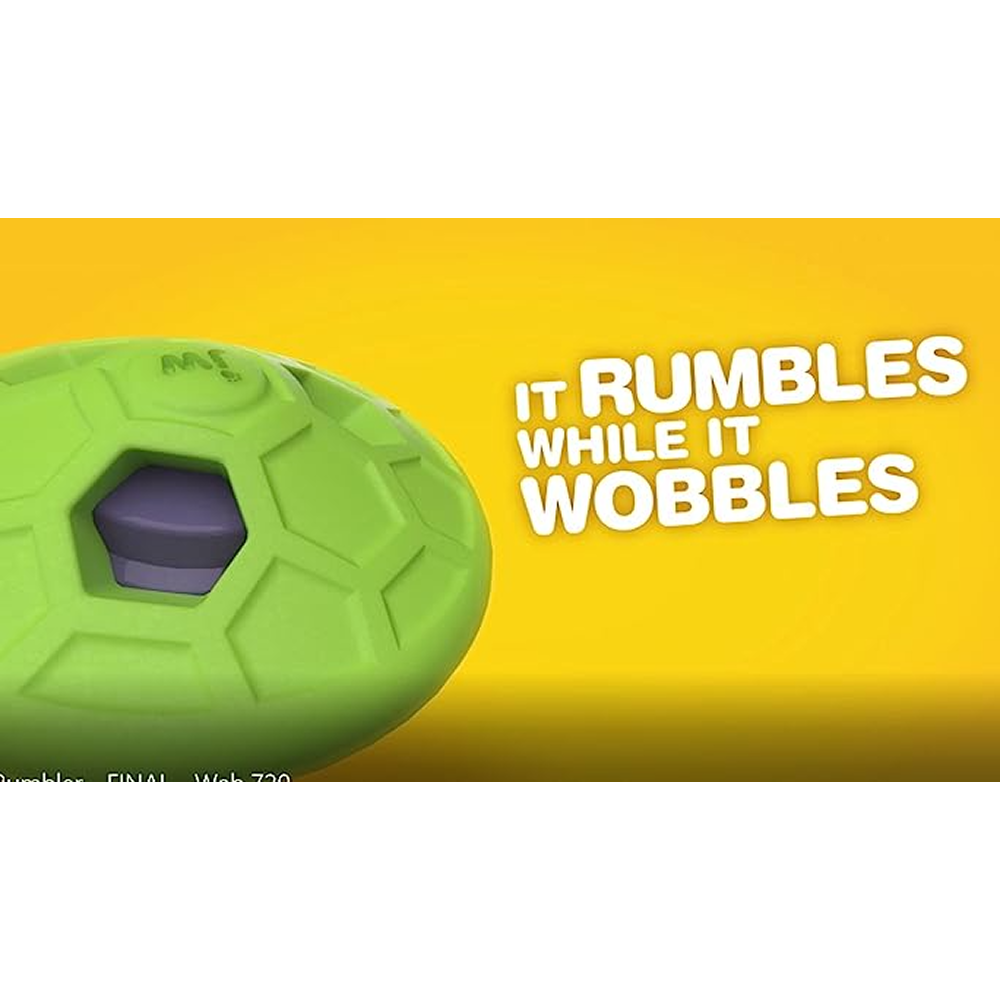 JW Natural Sound Rumbler Toy for Dogs (Green) Dogs-Toys JW