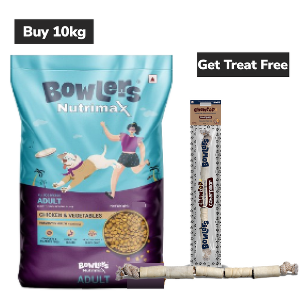 Bowlers Nutrimax Chicken and Vegetables Adult Dog Dry Food