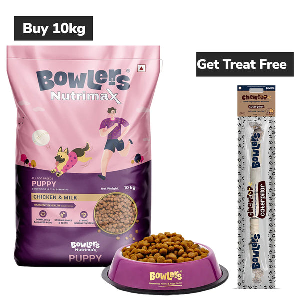 Bowlers Chicken and Milk Nutrimax Puppy Dog Dry Food