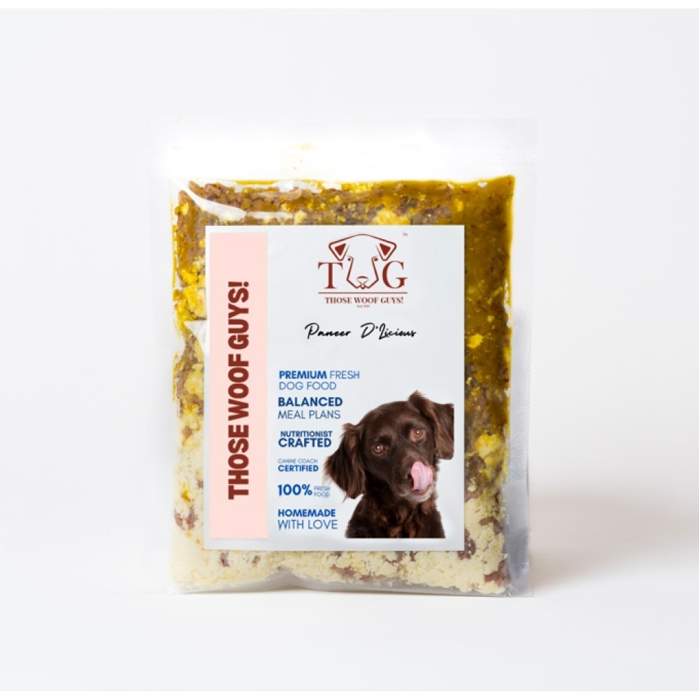 Those Woof Guys Paneer D’licious Home Meal for Dogs Home Meals Those Woof Guys