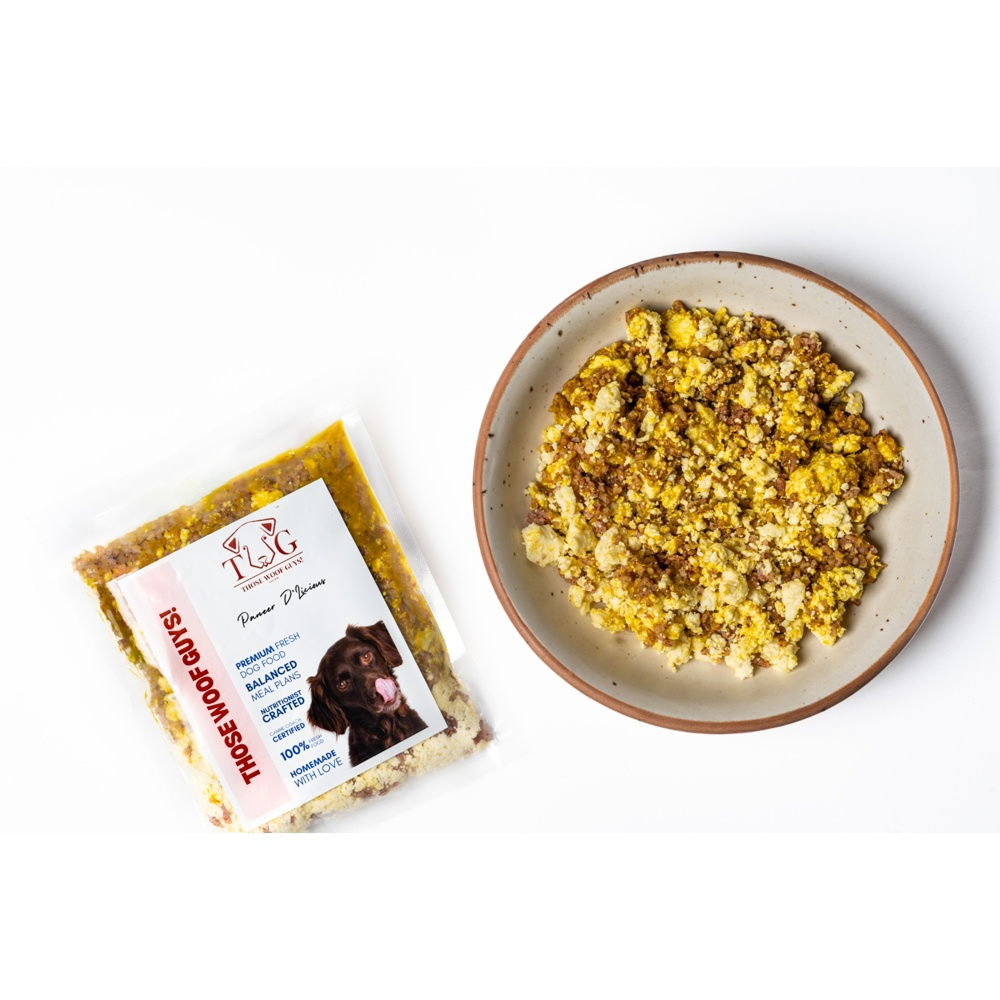 Those Woof Guys Paneer D’licious Home Meal for Dogs Home Meals Those Woof Guys