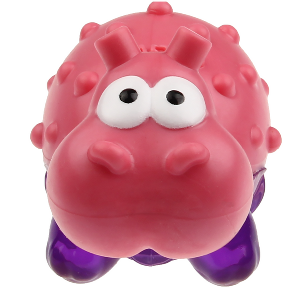 GiGwi Suppa Puppa Baby Hippo Toy for Dogs (Pink)
