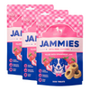 HUFT Jammies with Real Chicken Filled with Strawberry Jam Dog Treats Dog Treats + Others Heads Up for Tails 3x100g