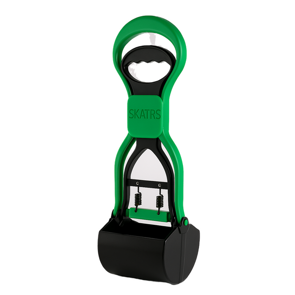 Skatrs Poop Scooper for Dogs (Green)