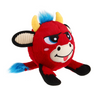 GiGwi Plush Jumball Bull Toy for Dogs (Red) Dogs-Toys GiGwi